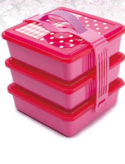 Three Layer Lunch Boxes