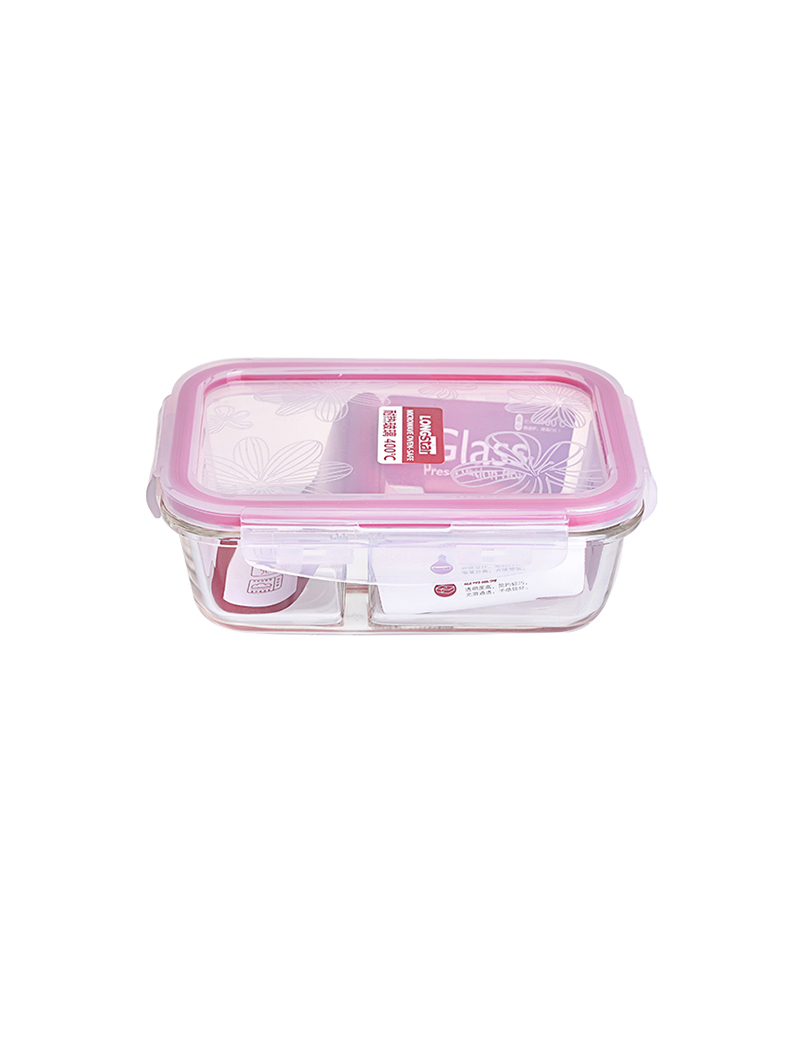 450ml rectangle glass food container